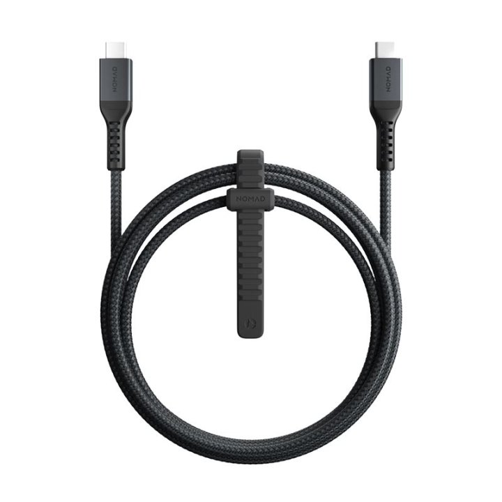 Nomad Kevlar USB-C/USB-C Cable 1.5m - nabíjecí kabel, černá