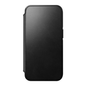 Nomad Leather MagSafe Folio - ochranný kryt s MagSafe pro iPhone 14 Pro, černá