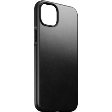 Nomad Modern Leather MagSafe Case - ochranný kryt s MagSafe pro iPhone 14 Plus, černá