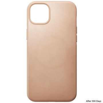 Nomad Modern Leather MagSafe Case - ochranný kryt s MagSafe pro iPhone 14 Plus, hnědý