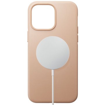 Nomad Modern Leather MagSafe Case - ochranný kryt s MagSafe pro iPhone 14 Pro Max, hnědý