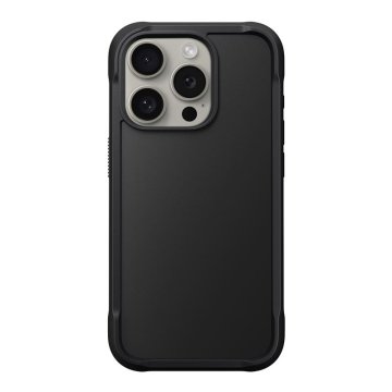 Nomad Rugged Case - ochranný kryt s MagSafe pro iPhone 15 Pro, černá