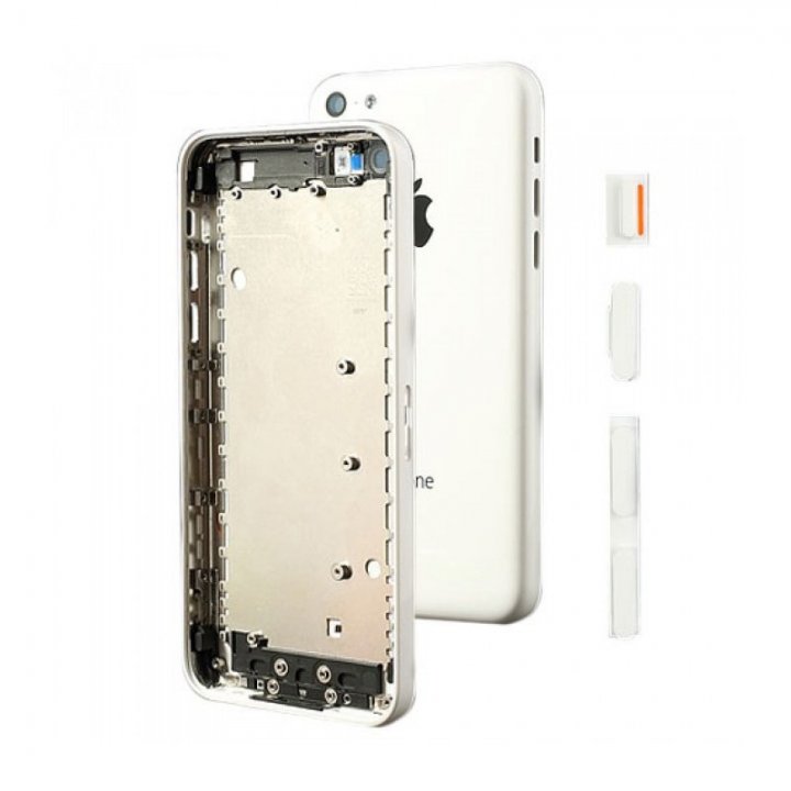 Zadní kryt pro Apple iPhone 5C - bílý
