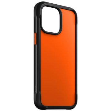 Nomad Rugged Case - ochranný kryt s MagSafe pro iPhone 14 Pro Max, oranžová