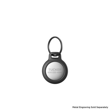 Nomad Rugged Keychain - ochranný kryt pro Apple AirTag, černá