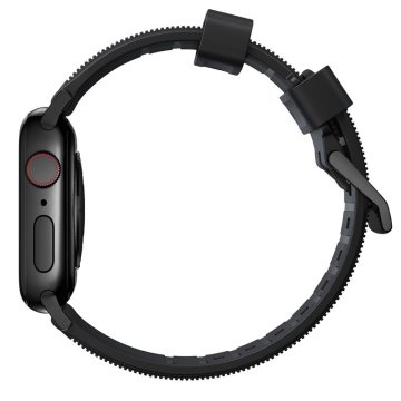 Nomad Rugged Strap - řemínek pro Apple Watch 42 / 44 / 45 / 49 mm, černý