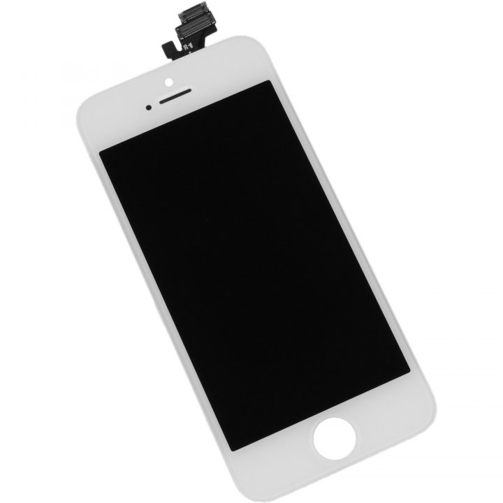 LCD displej + dotyková plocha pro Apple iPhone 5 - bílý