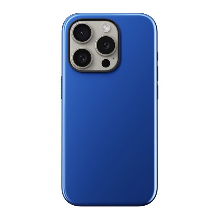 Nomad Sport Case - ochranný kryt s MagSafe pro iPhone 15 Pro, modrá