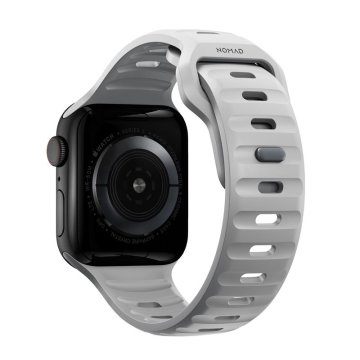 Nomad Sport Strap M/L - řemínek pro Apple Watch 42 / 44 / 45 / 49 mm, šedý