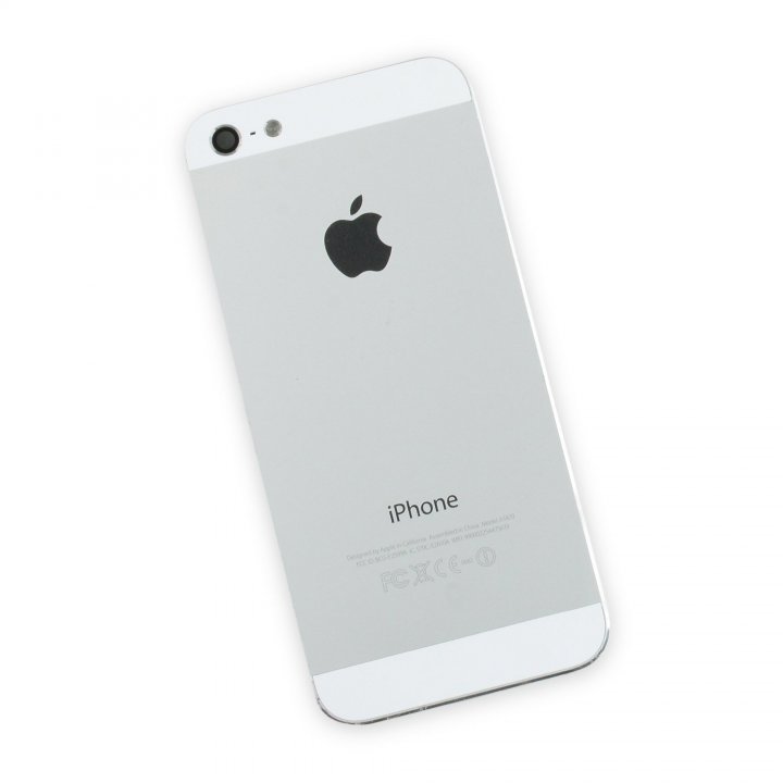 Zadní kryt pro Apple iPhone 5 - stříbrný