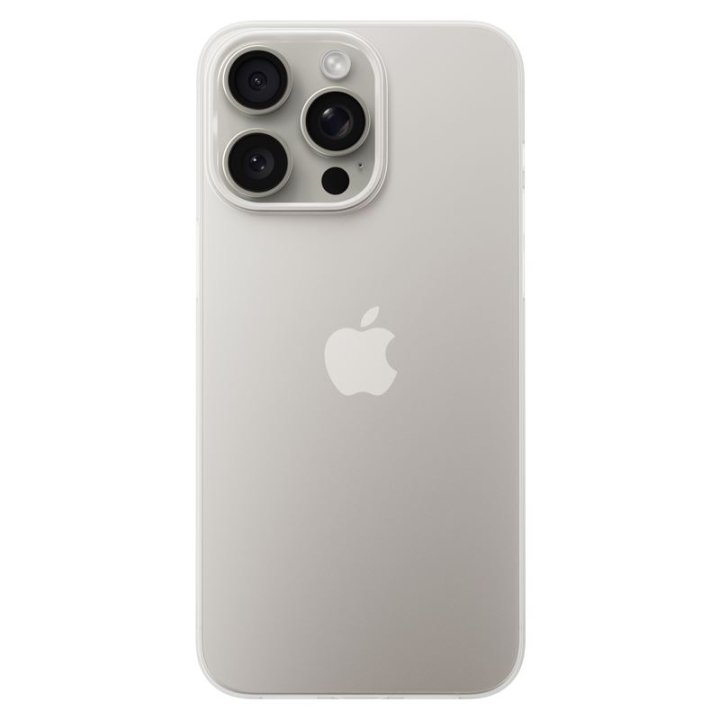 Nomad Super Slim - ochranný kryt pro iPhone 15 Pro Max, bílá