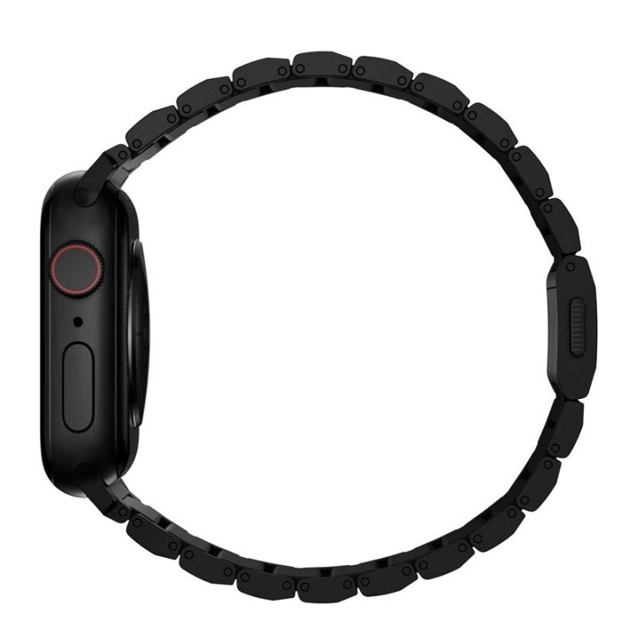 Nomad Titanium Band - řemínek pro Apple Watch 42 / 44 / 45 / 49 mm, černý