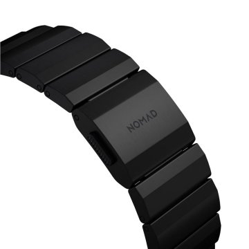 Nomad Titanium Band - řemínek pro Apple Watch 42 / 44 / 45 / 49 mm, černý