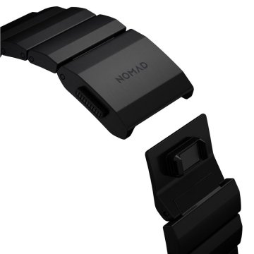 Nomad Titanium Band - řemínek pro Apple Watch 42 / 44 / 45 / 49 mm, černý