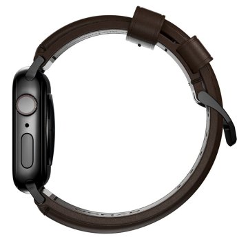Nomad Traditional Band - řemínek pro Apple Watch 42 / 44 / 45 / 49 mm, hnědý