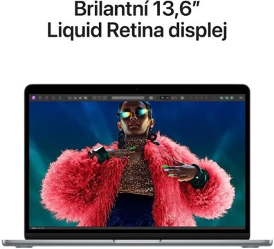 Apple MacBook Air 13,6" (2024) / M3 / 8GB / 256GB / stříbrný
