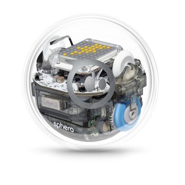 Sphero BOLT - inteligentní koule, dálkově ovládaná hračka - průhledná