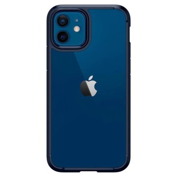 Spigen Ultra Hybrid - ochranný kryt pro iPhone 12/12 Pro, modrá