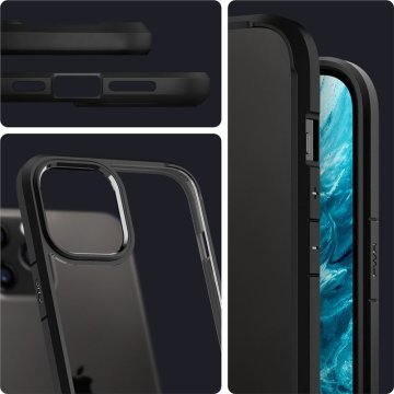 Spigen Ultra Hybrid - ochranný kryt pro iPhone 12 Pro Max, černá