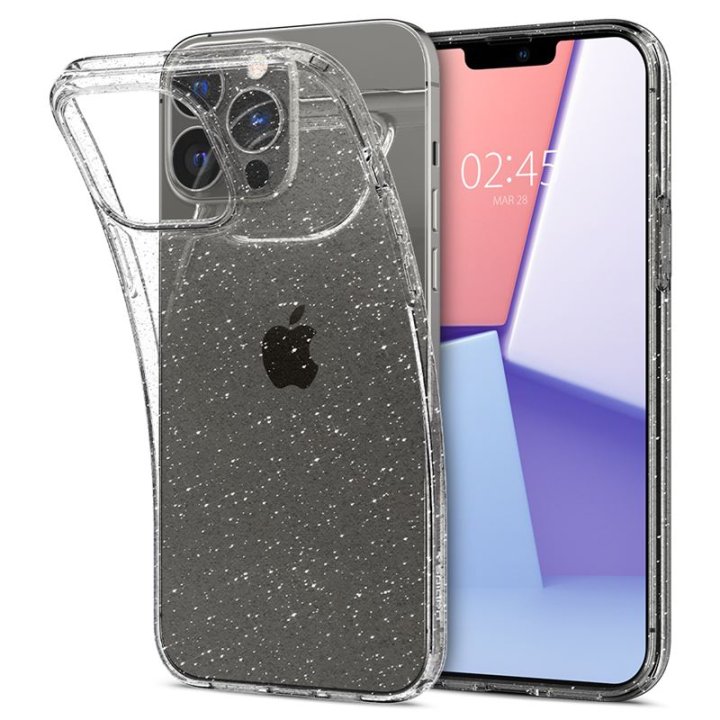 Spigen Liquid Crystal Glitter - ochranný kryt se třpytkami pro iPhone 13 Pro Max