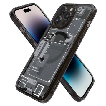 Spigen Ultra Hybrid zero one - ochranný kryt s MagSafe pro iPhone 14 Pro, černá