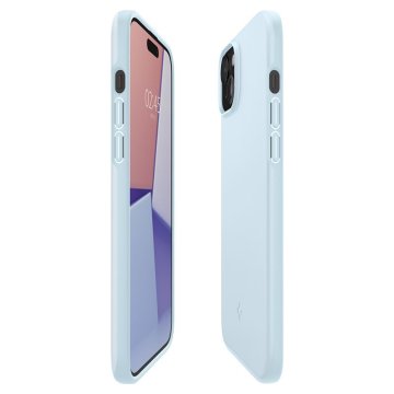 Spigen Thin Fit - ochranný kryt pro iPhone 15, modrý
