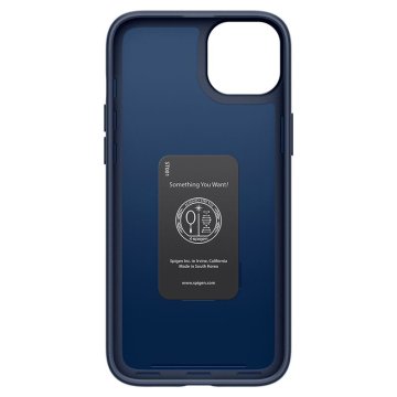Spigen Thin Fit - ochranný kryt pro iPhone 15 Plus, modrý