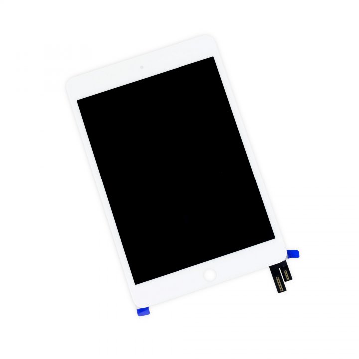 LCD displej + dotyková plocha pro Apple iPad mini 4 - bílá
