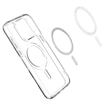 Spigen Ultra Hybrid - ochranný kryt s MagSafe pro iPhone 15 Pro Max, bílá