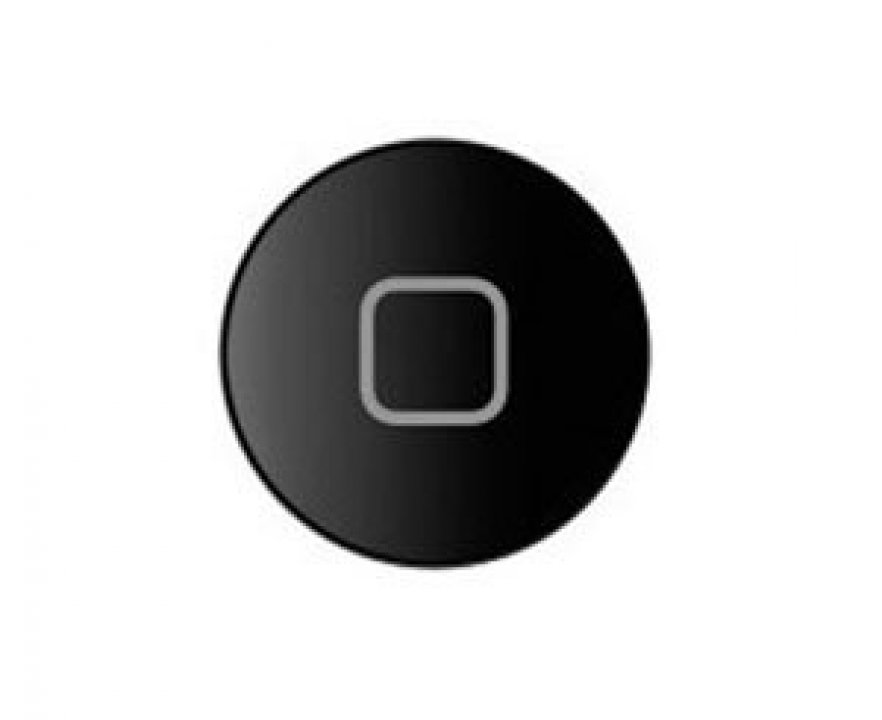 Homebutton tlačítko pro Apple iPad mini 1 a 2 - černé