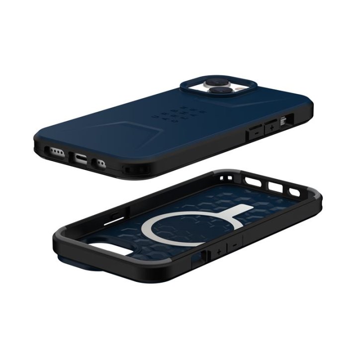 UAG Civilian - ochranný kryt s MagSafe pro iPhone 14, modrá