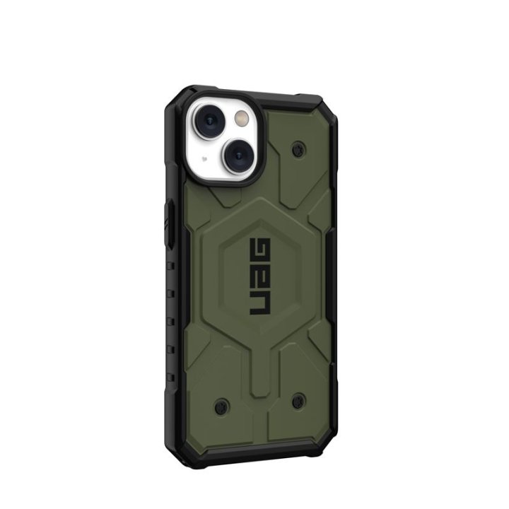 UAG Pathfinder - ochranný kryt s MagSafe pro iPhone 14, olivová