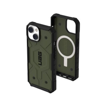 UAG Pathfinder - ochranný kryt s MagSafe pro iPhone 14, olivová