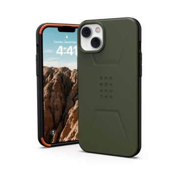 UAG Civilian - ochranný kryt s MagSafe pro iPhone 14 Plus, olivový