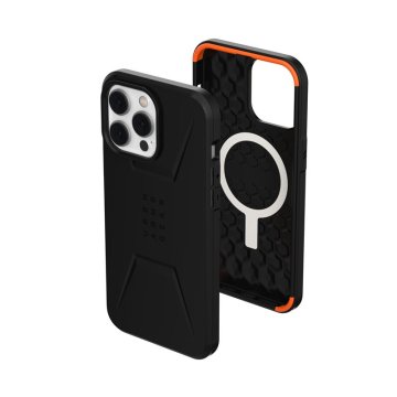 UAG Civilian - ochranný kryt s MagSafe pro iPhone 14 Pro Max, černý