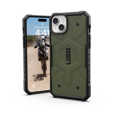UAG Pathfinder - ochranný kryt s MagSafe pro iPhone 15 Plus, olivový