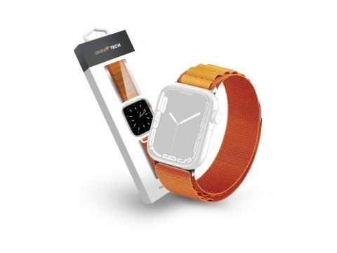 RhinoTech řemínek Ultra Alpine Loop pro Apple Watch 42 / 44 / 45 / 49mm, oranžová