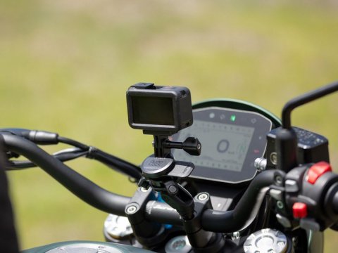 Quad Lock Motorcycle Handlebar Clamp Mount - Držák mobilního telefonu na motorku