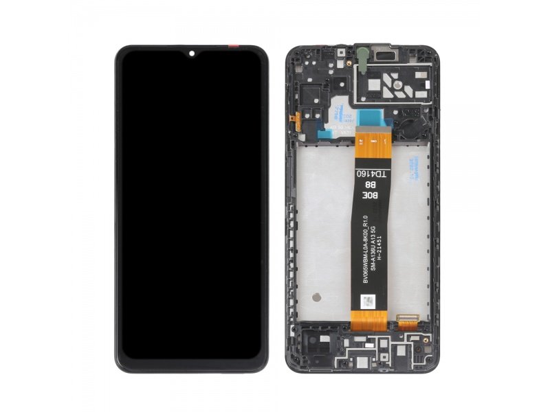 LCD + dotyk + rámeček pro Samsung Galaxy A04s A047F černá (Service Pack)