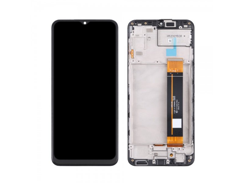 LCD + dotyk + rámeček pro Samsung Galaxy A23 A235 černá (Service Pack)