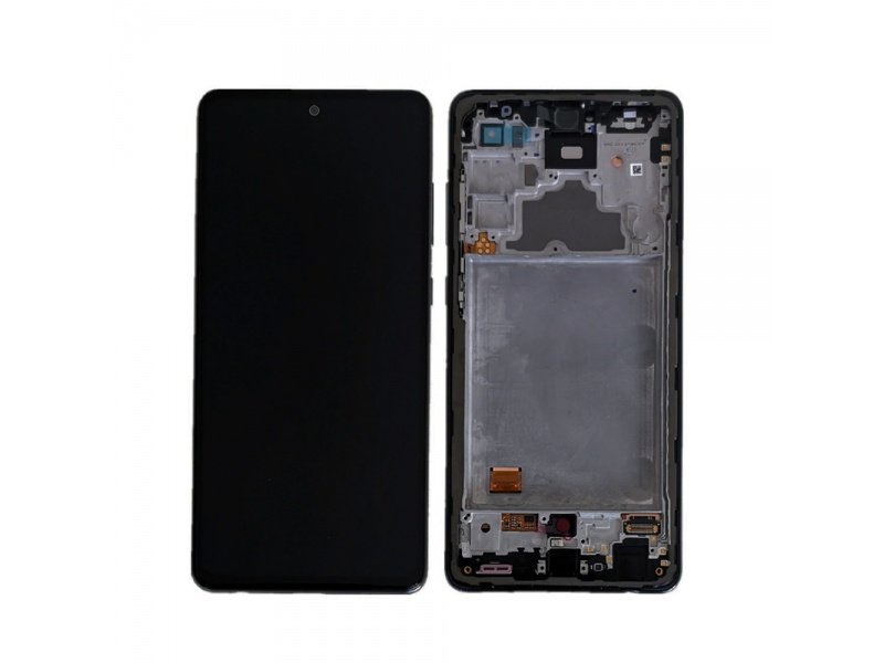 LCD + dotyk + rámeček pro Samsung Galaxy A72 4G A725F Awesome černá (Service Pack)