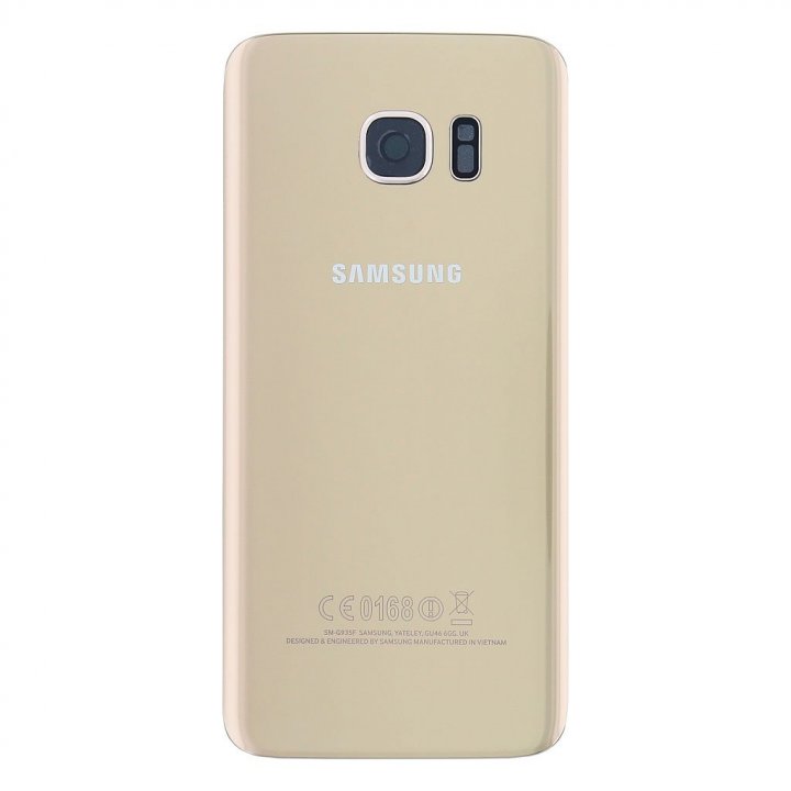 Zadní kryt pro Samsung Galaxy S7 Edge Gold
