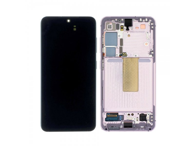 LCD + Dotyk + rámeček pro Samsung Galaxy S23 5G 2023 SM-S911 růžová (Service Pack)