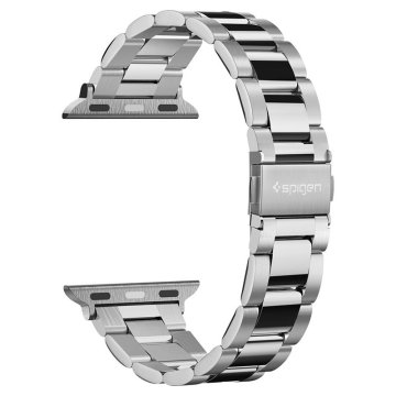 Spigen Modern Fit Watch Band - řemínek pro Apple Watch 41mm/40mm/38mm, stříbrný