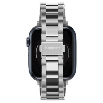 Spigen Modern Fit Watch Band - řemínek pro Apple Watch 41mm/40mm/38mm, stříbrný