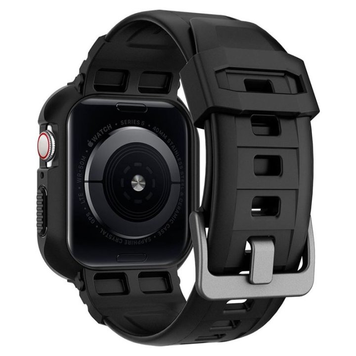 Spigen Rugged Armor Pro - ochranný kryt pro Apple Watch 41mm/40mm, černý