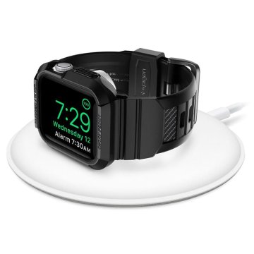 Spigen Rugged Armor Pro - ochranný kryt pro Apple Watch 41mm/40mm, černý