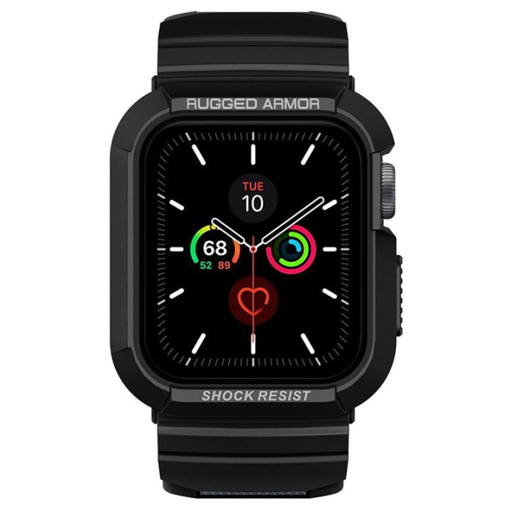 Spigen Rugged Armor Pro - ochranný kryt pro Apple Watch 41mm/40mm, černý