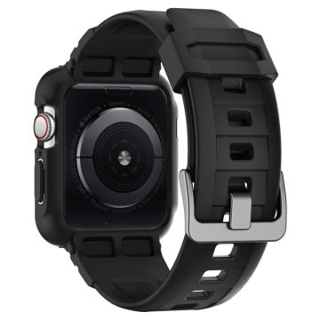 Spigen Rugged Armor Pro - ochranný kryt pro Apple Watch 45mm/44mm, černý