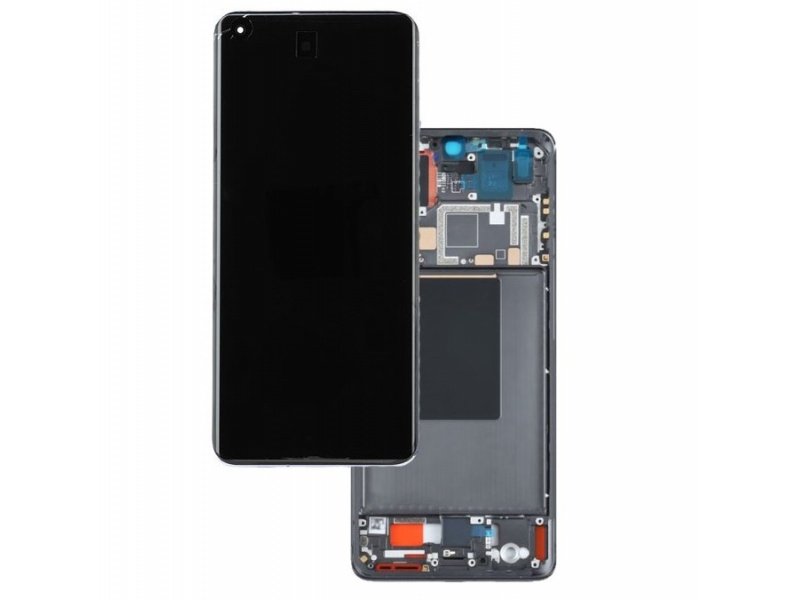 LCD + dotyk + rámeček pro Xiaomi 12 (2022) šedá (Service Pack)